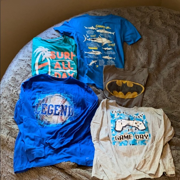 Lot (5) boy’s GAP/Old Navy t-shirts - size XXL! - Picture 1 of 6